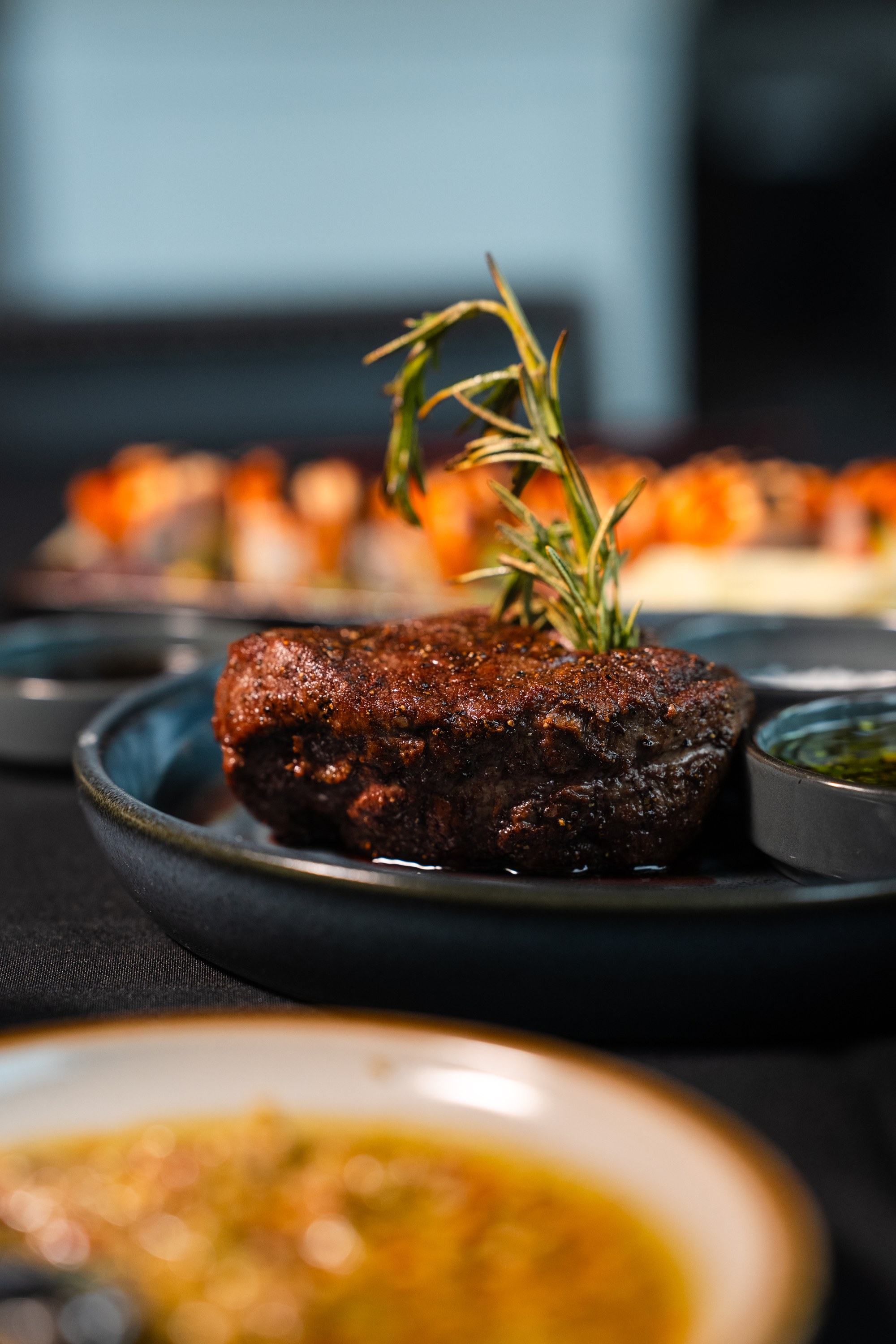 Filet mignon at Baci